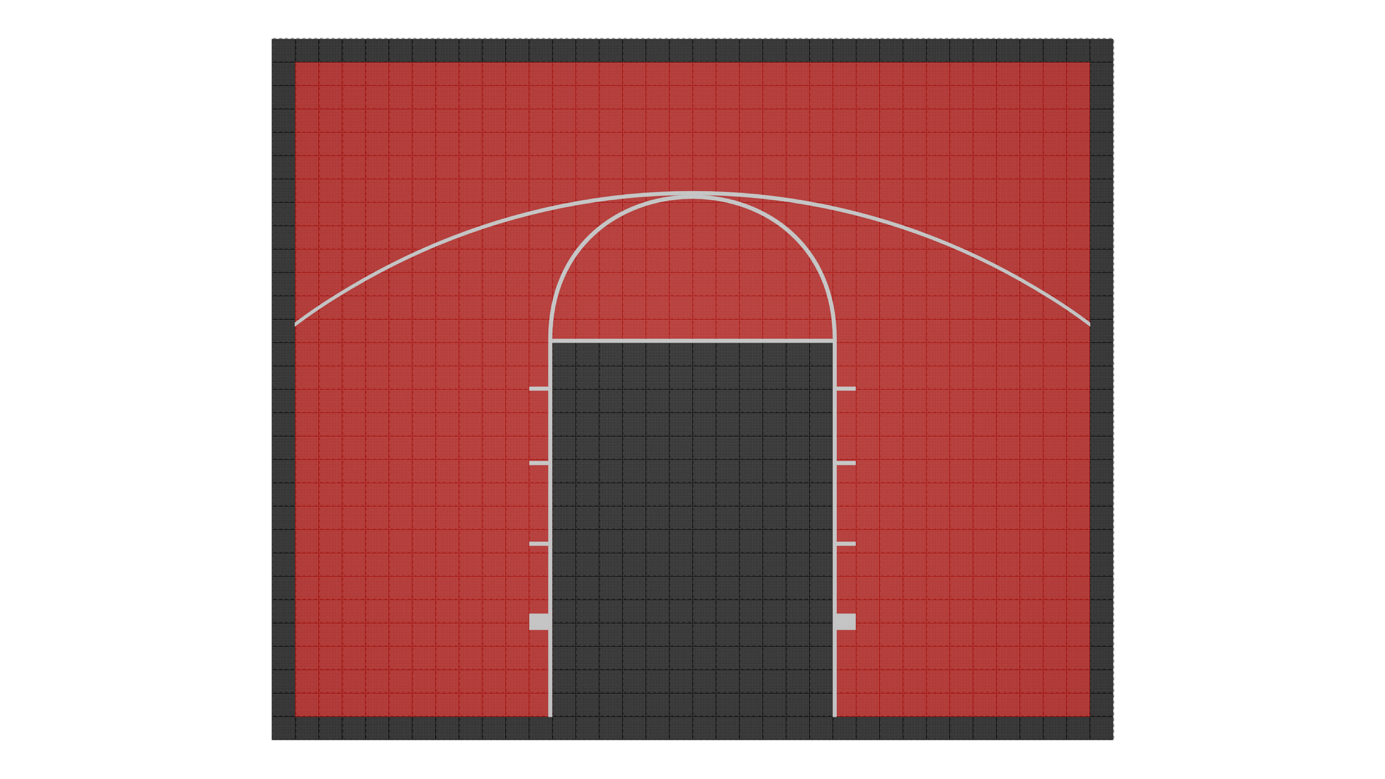 Kit de terrain de basketball - CourtX par SynX