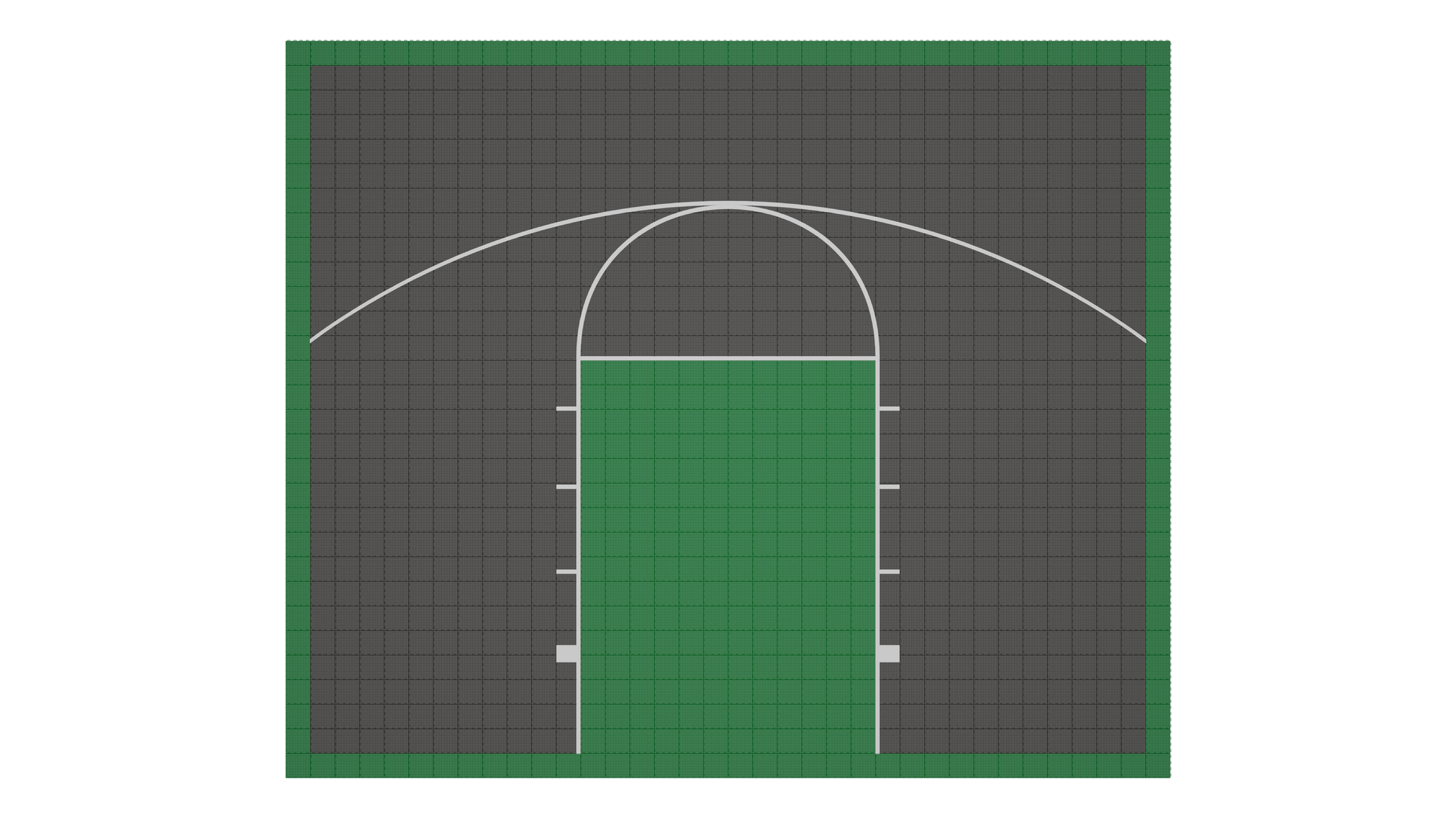 Kit de terrain de basketball - CourtX par SynX