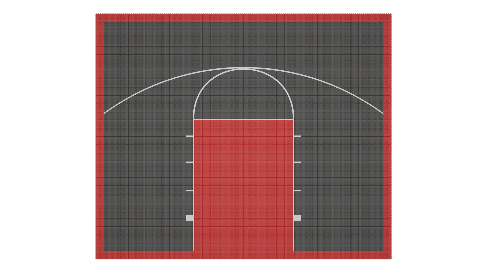 Kit de terrain de basketball - CourtX par SynX