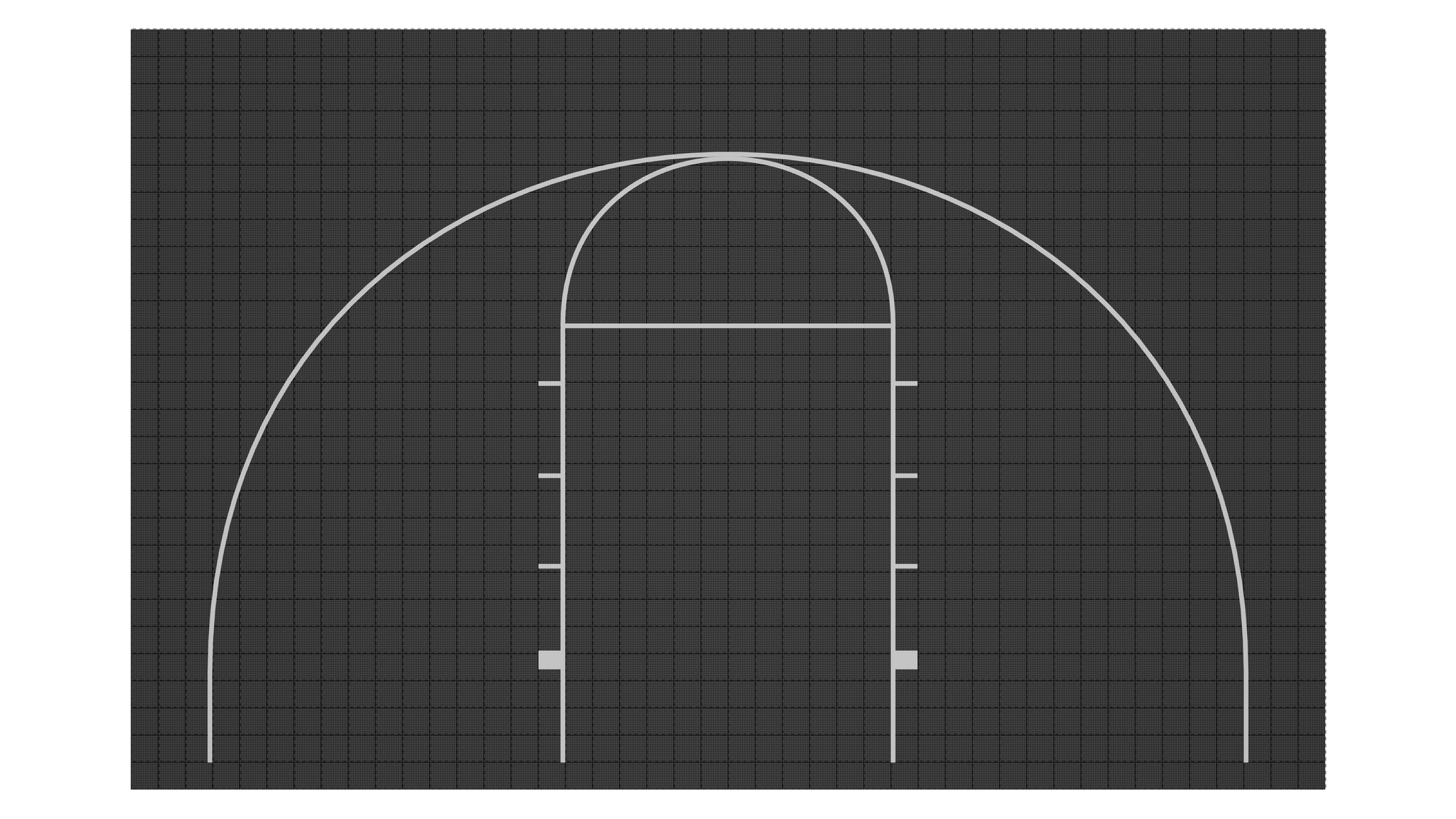 Kit de terrain de basketball - CourtX par SynX
