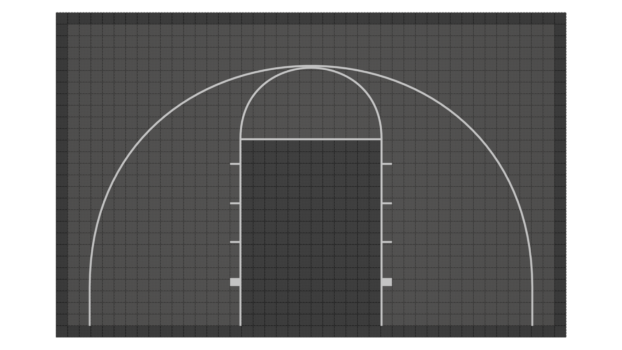 Kit de terrain de basketball - CourtX par SynX
