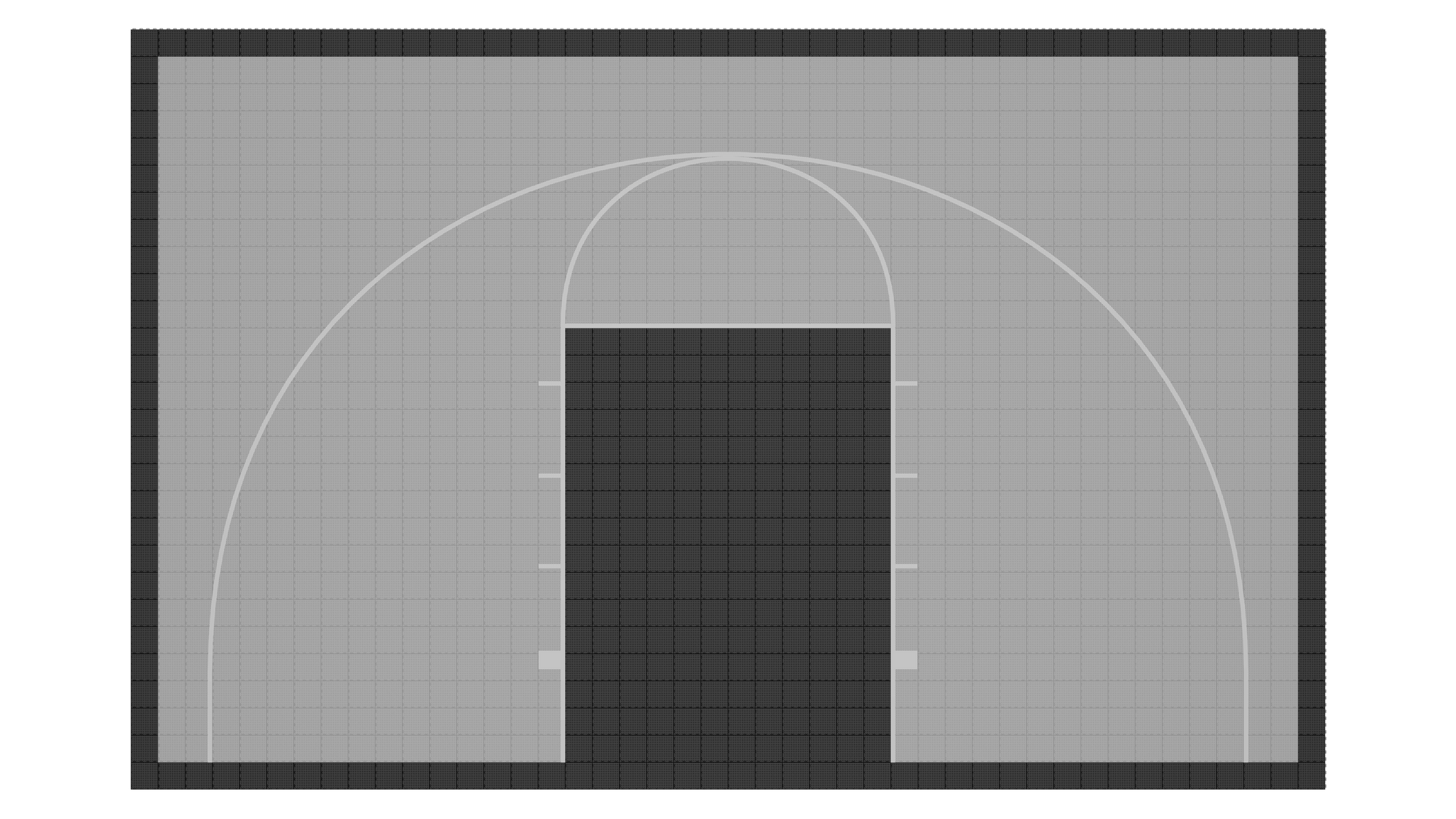 Kit de terrain de basketball - CourtX par SynX