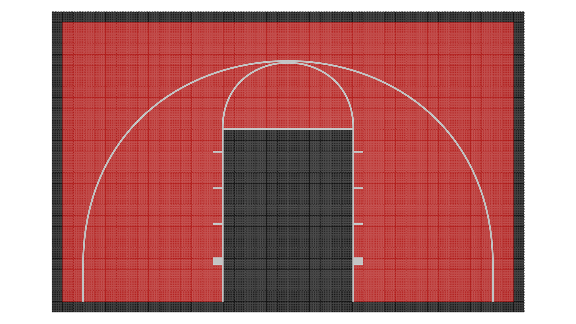 Kit de terrain de basketball - CourtX par SynX