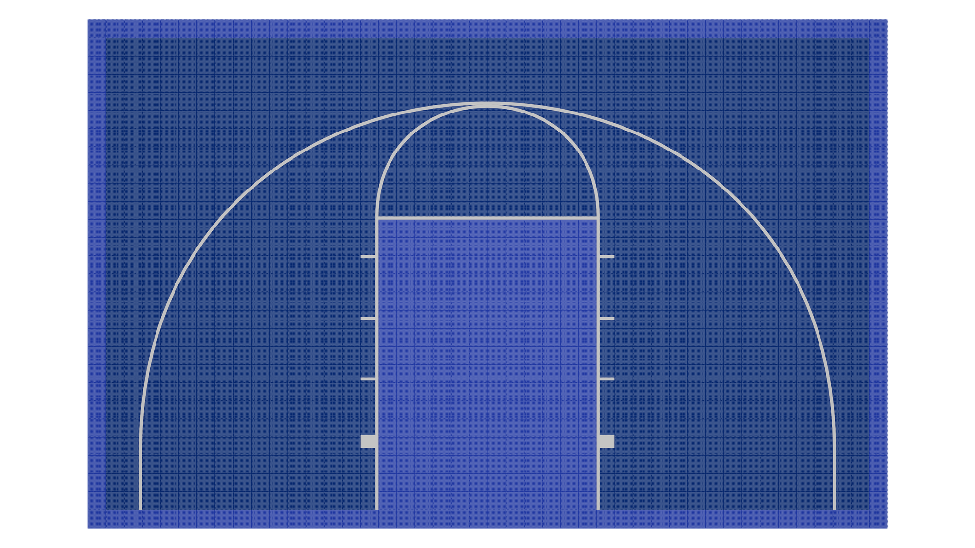 Kit de terrain de basketball - CourtX par SynX