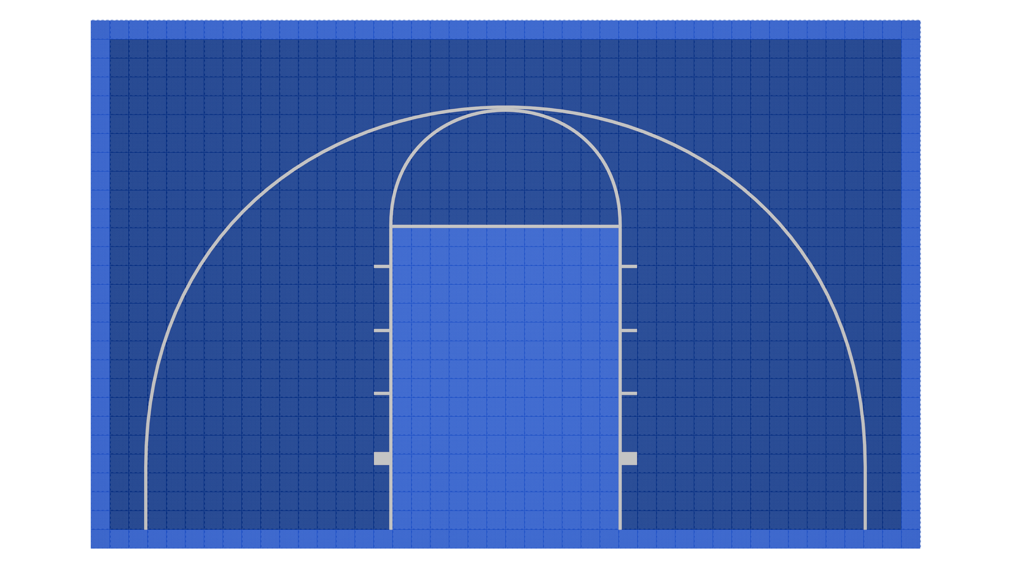 Kit de terrain de basketball - CourtX par SynX