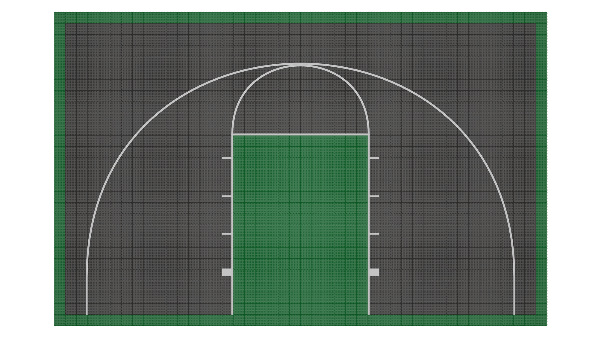 Kit de terrain de basketball - CourtX par SynX