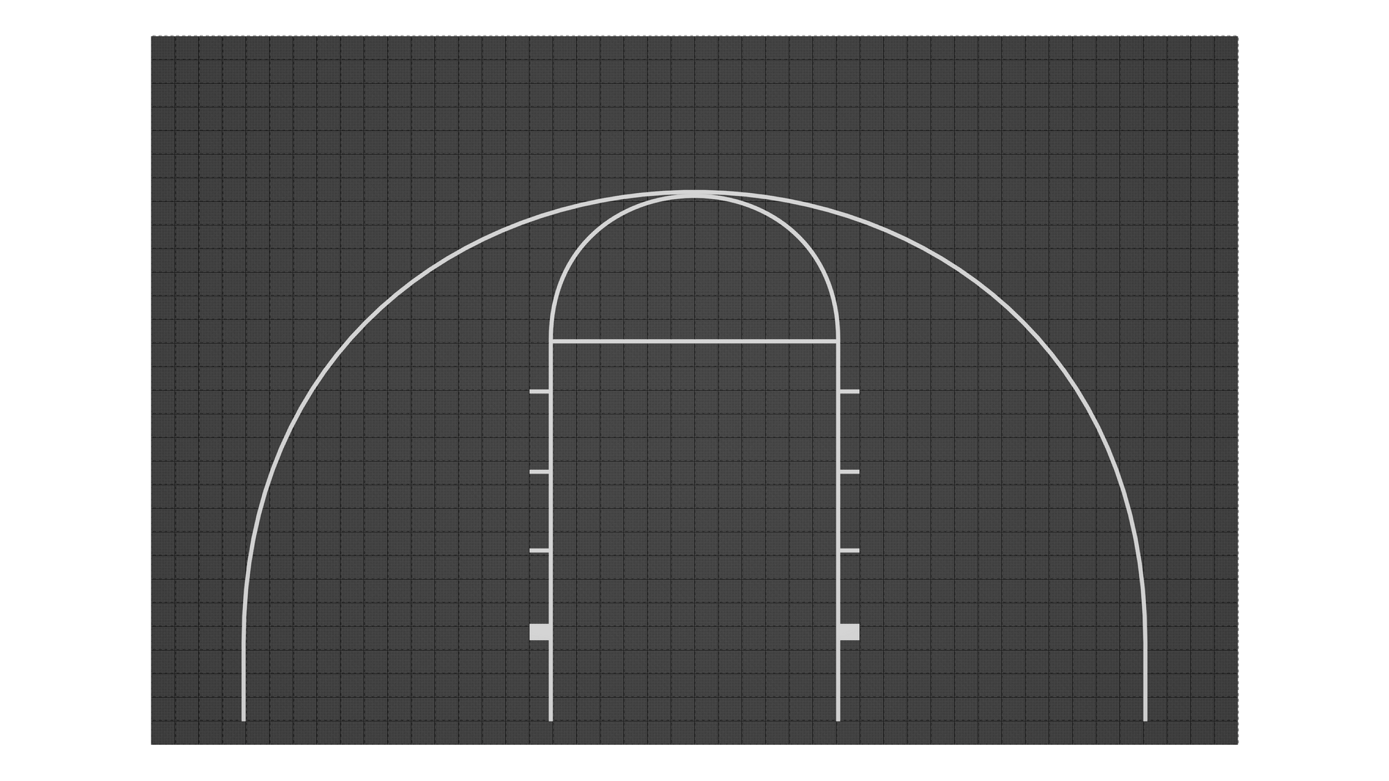 Kit de terrain de basketball - CourtX par SynX