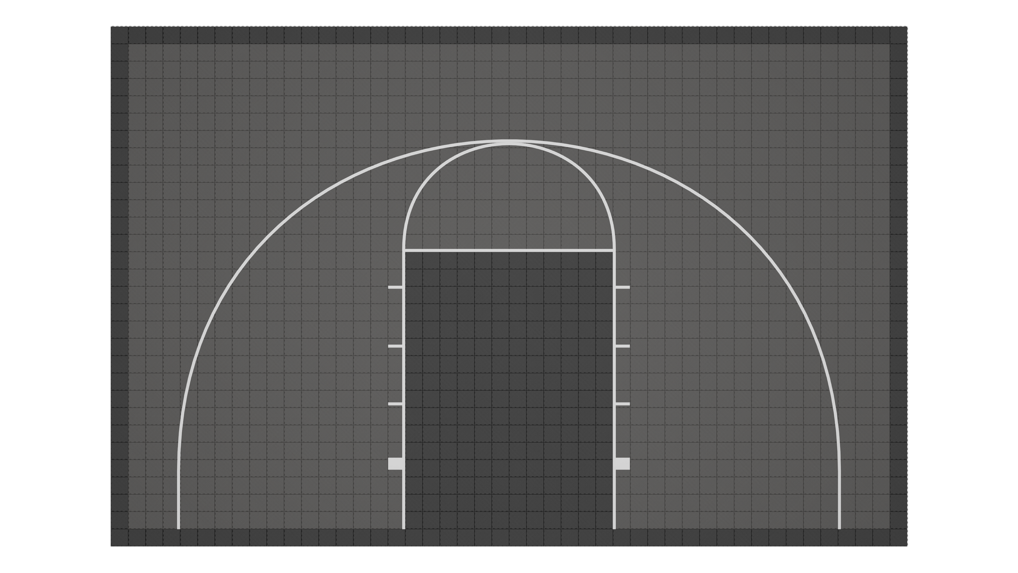 Kit de terrain de basketball - CourtX par SynX