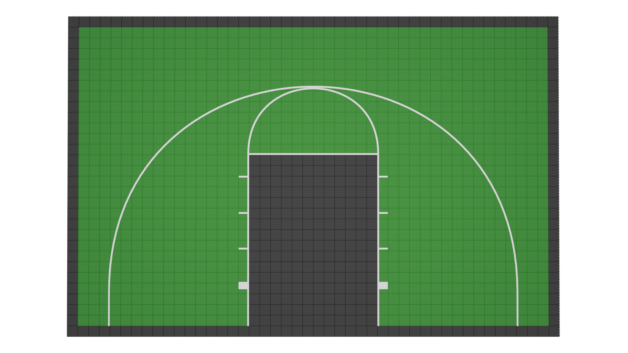 Kit de terrain de basketball - CourtX par SynX