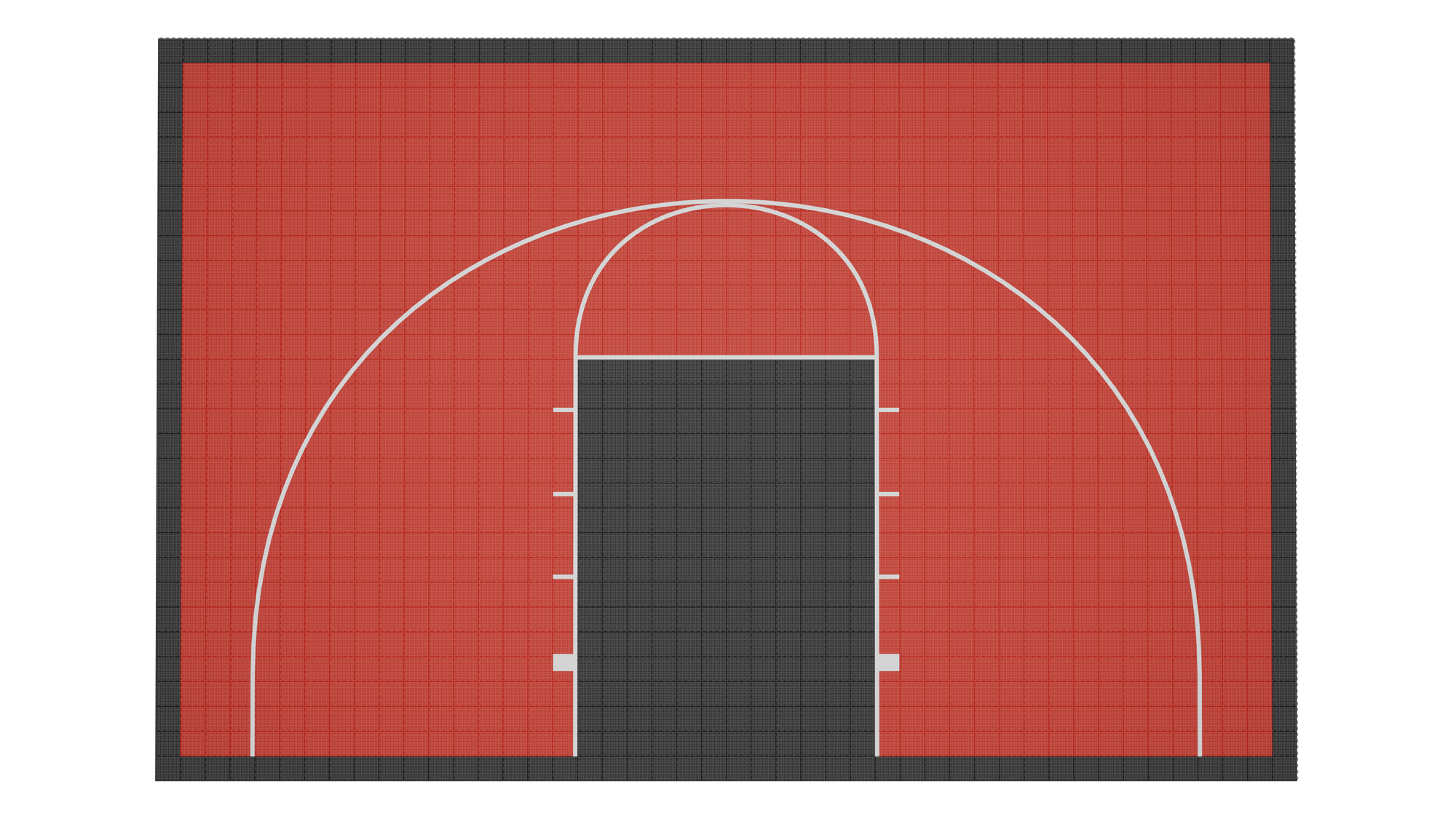 Kit de terrain de basketball - CourtX par SynX