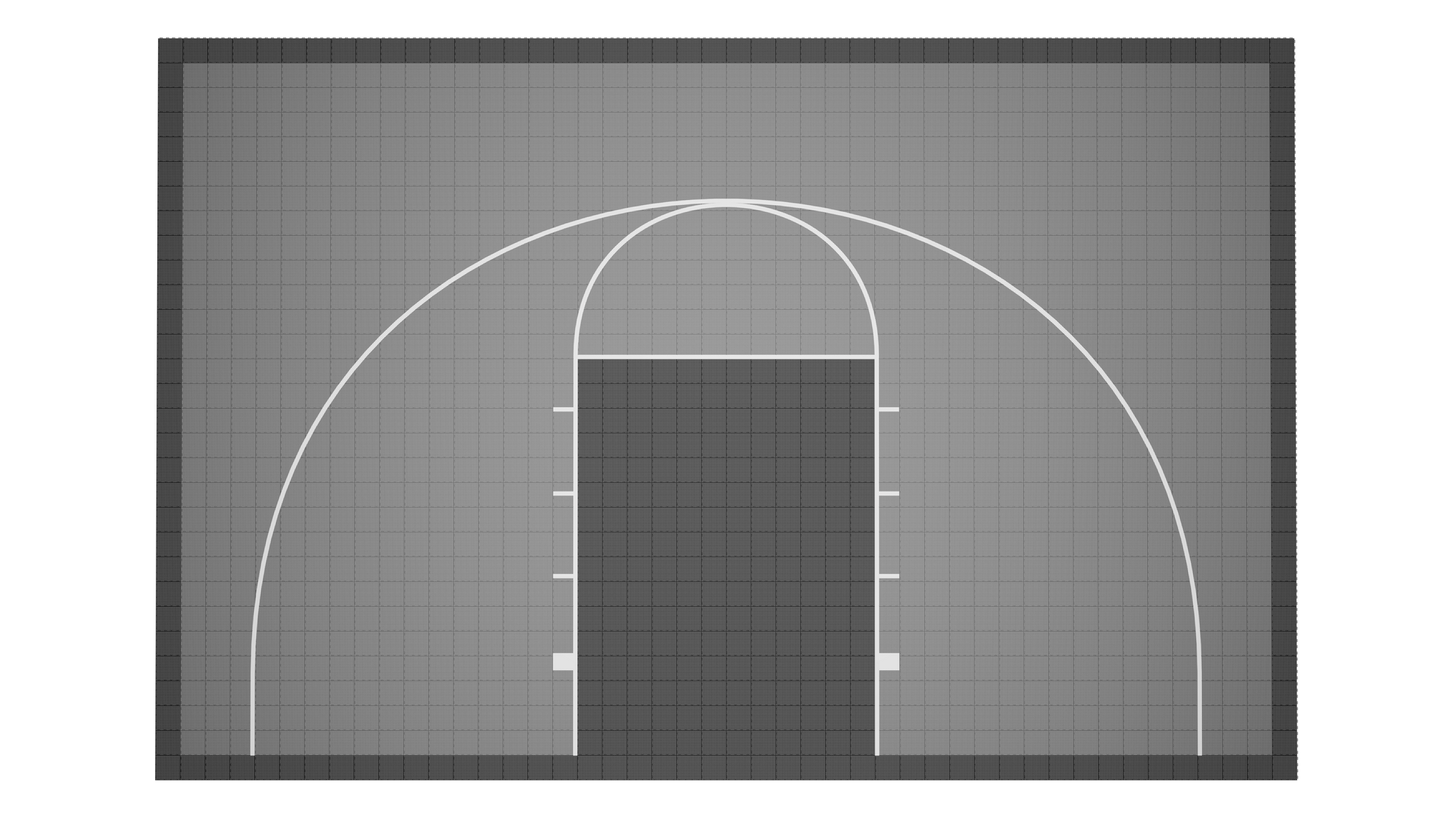 Kit de terrain de basketball - CourtX par SynX