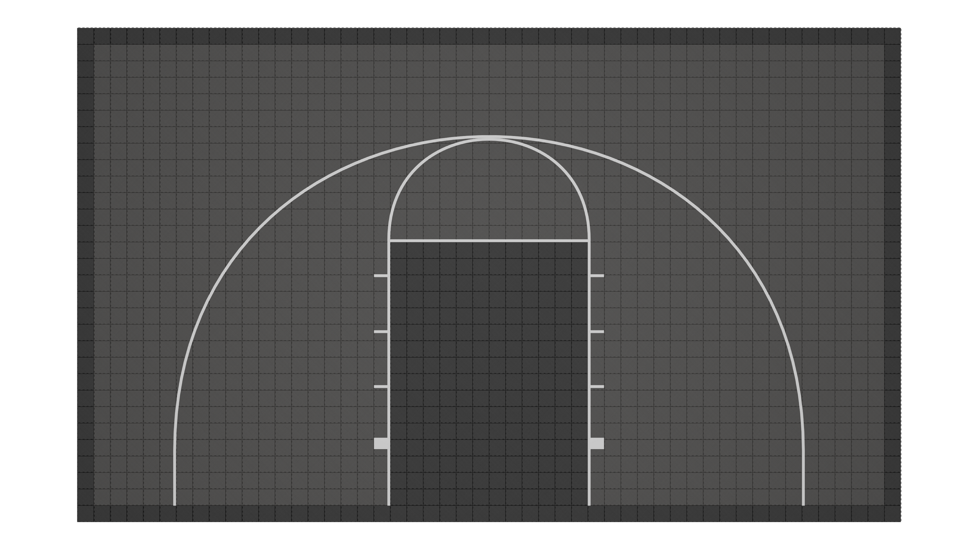 Kit de terrain de basketball - CourtX par SynX