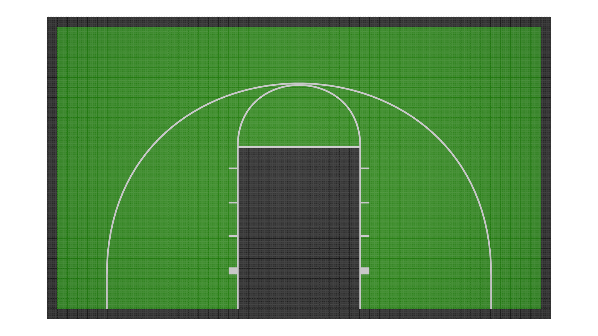 Kit de terrain de basketball - CourtX par SynX
