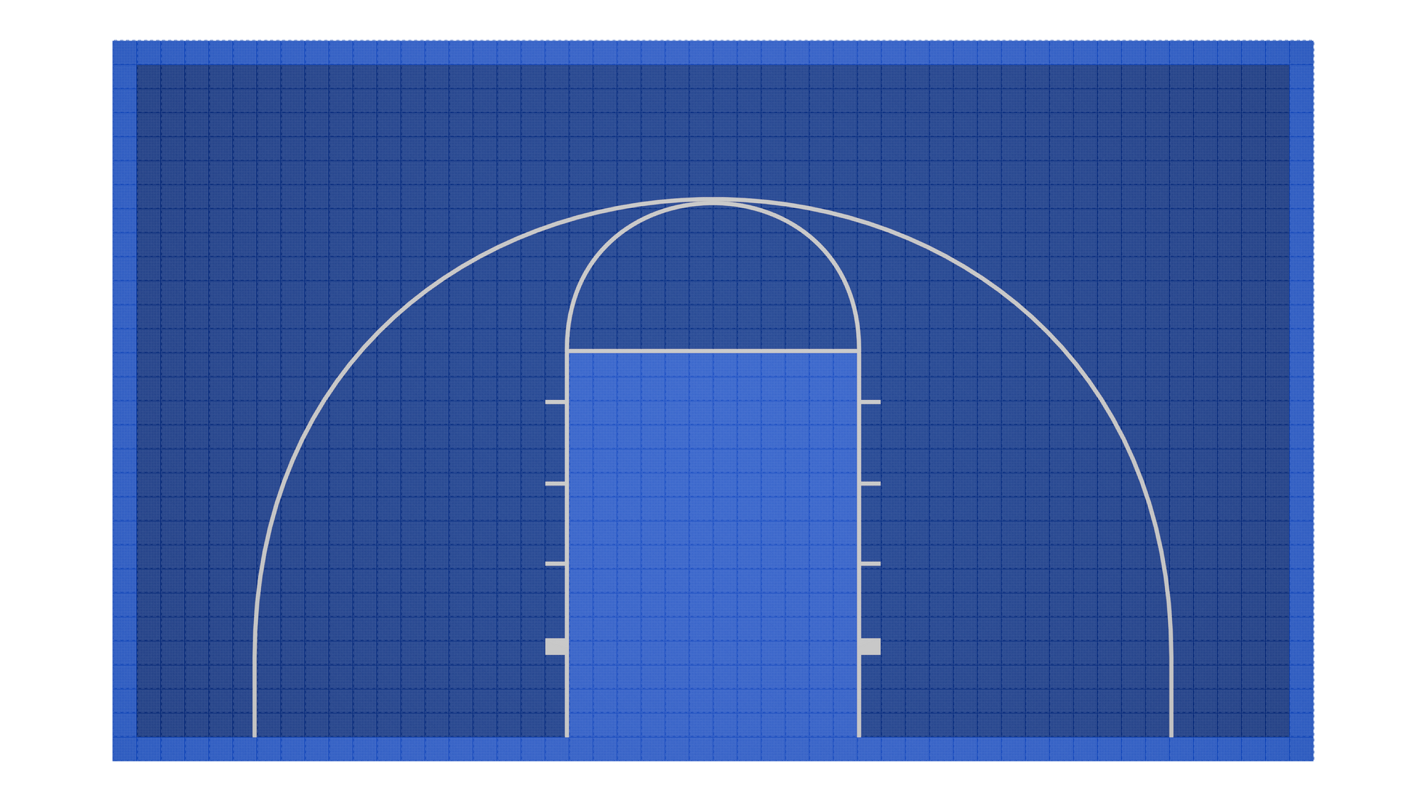 Kit de terrain de basketball - CourtX par SynX