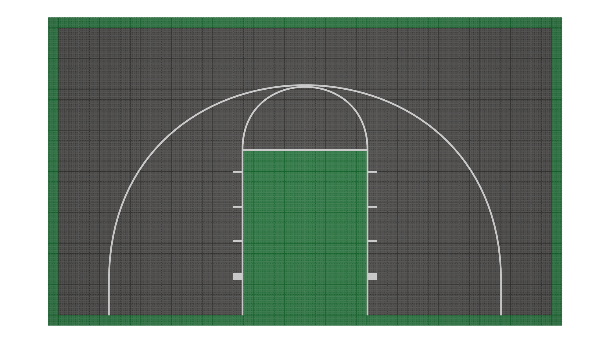 Kit de terrain de basketball - CourtX par SynX