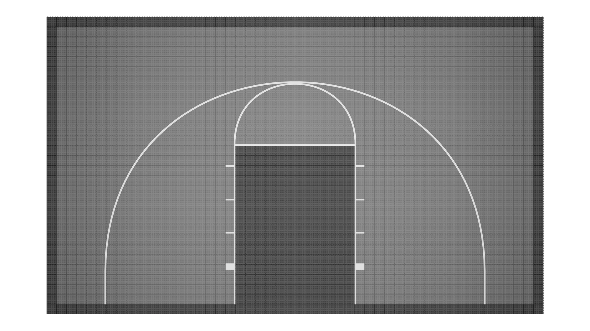 Kit de terrain de basketball - CourtX par SynX