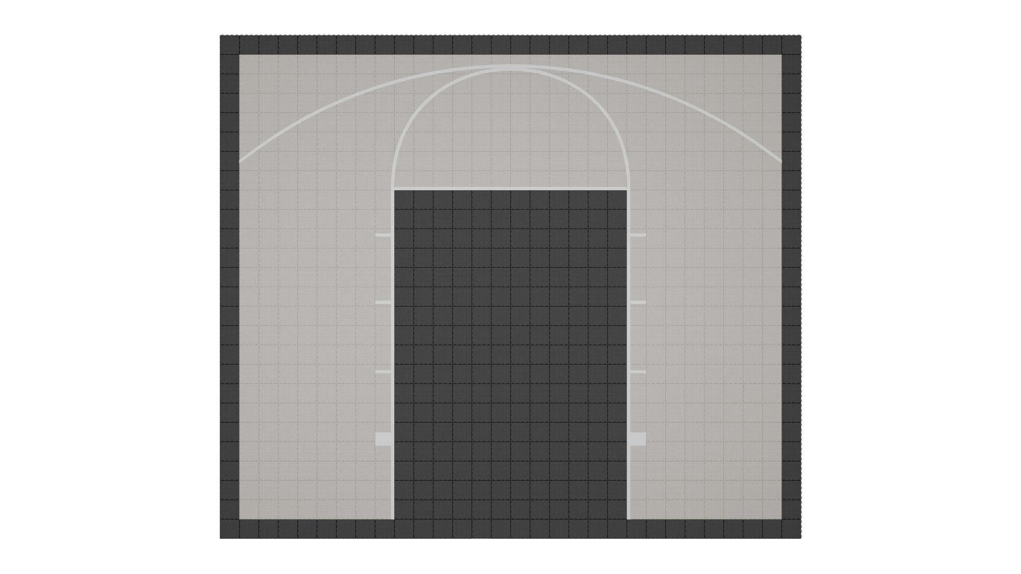 Kit de terrain de basketball - CourtX par SynX
