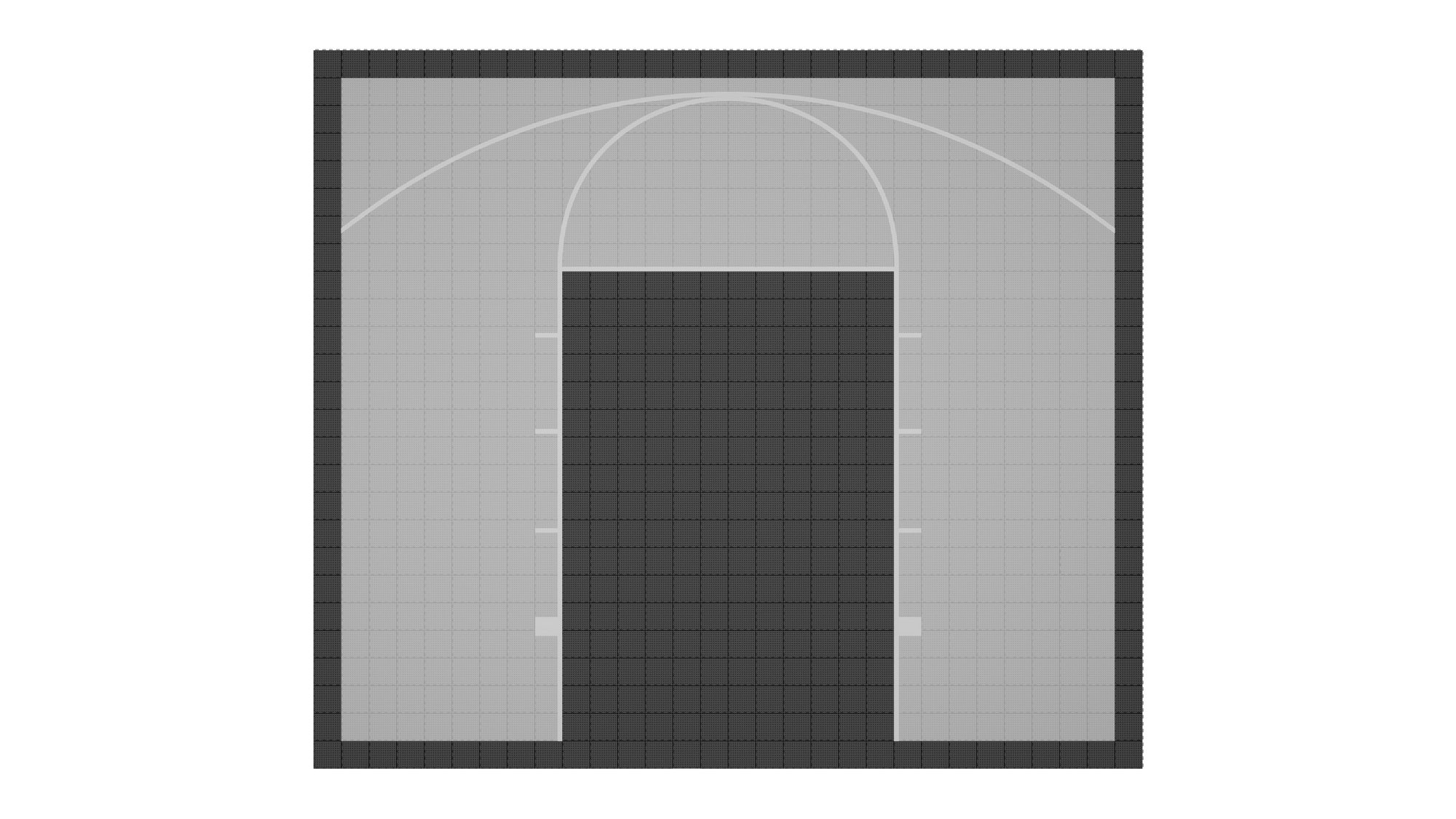 Kit de terrain de basketball - CourtX par SynX
