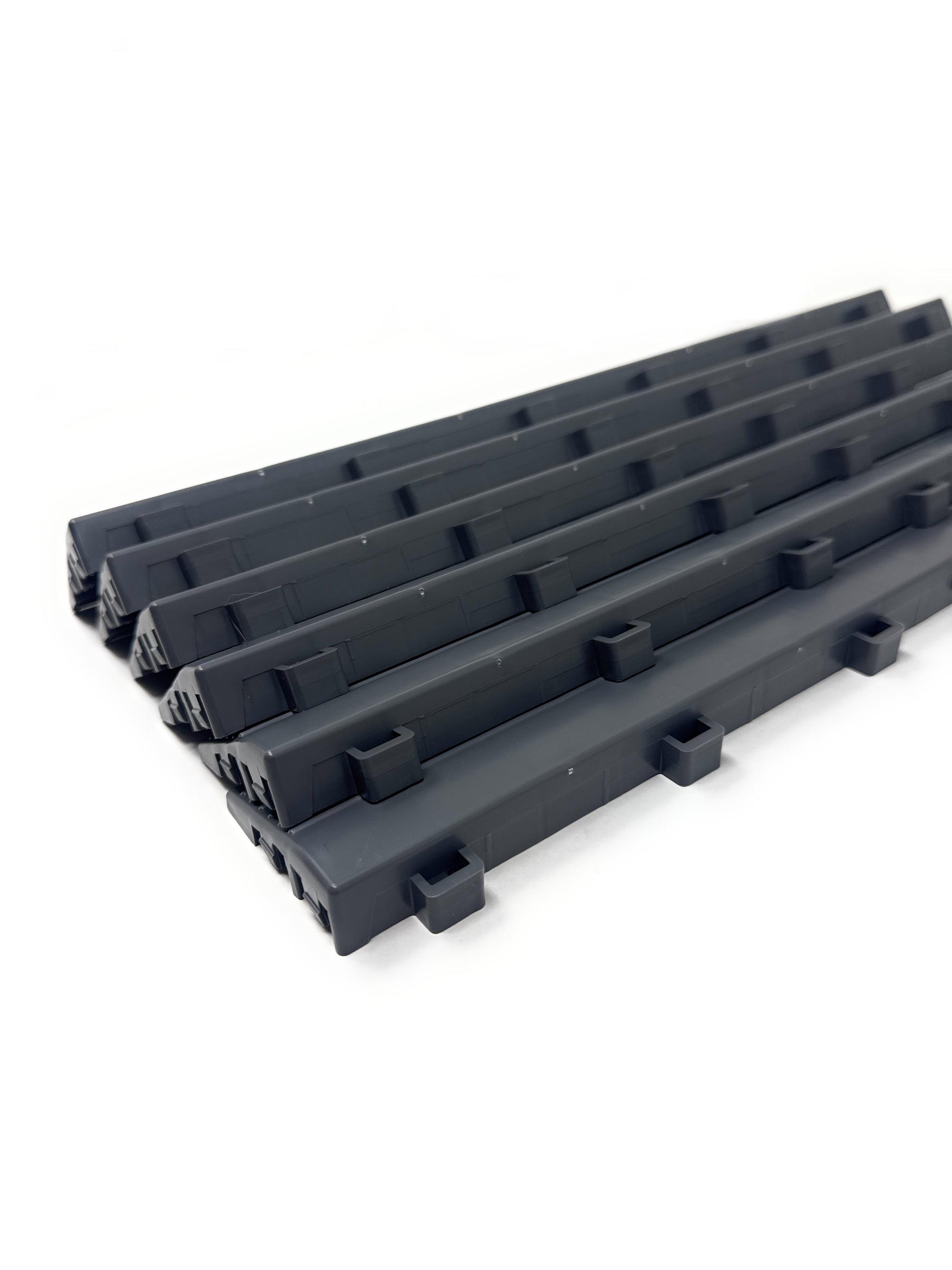 Bordures de sol de garage FX (à picots mâles et à boucles femelles) – Boîte de 6 - Cartrax par SynX