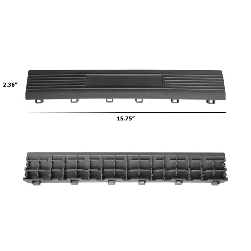 Bordures de sol de garage FX (à picots mâles et à boucles femelles) – Boîte de 6 - Cartrax par SynX
