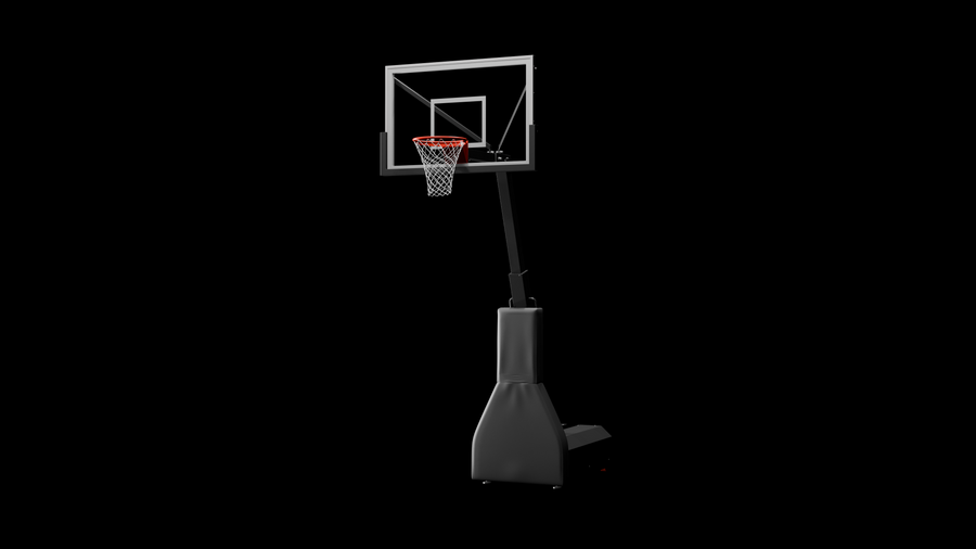 Game 200 Portable Basketball Hoop | 60×36 Glass Backboard | HoopX | Canada