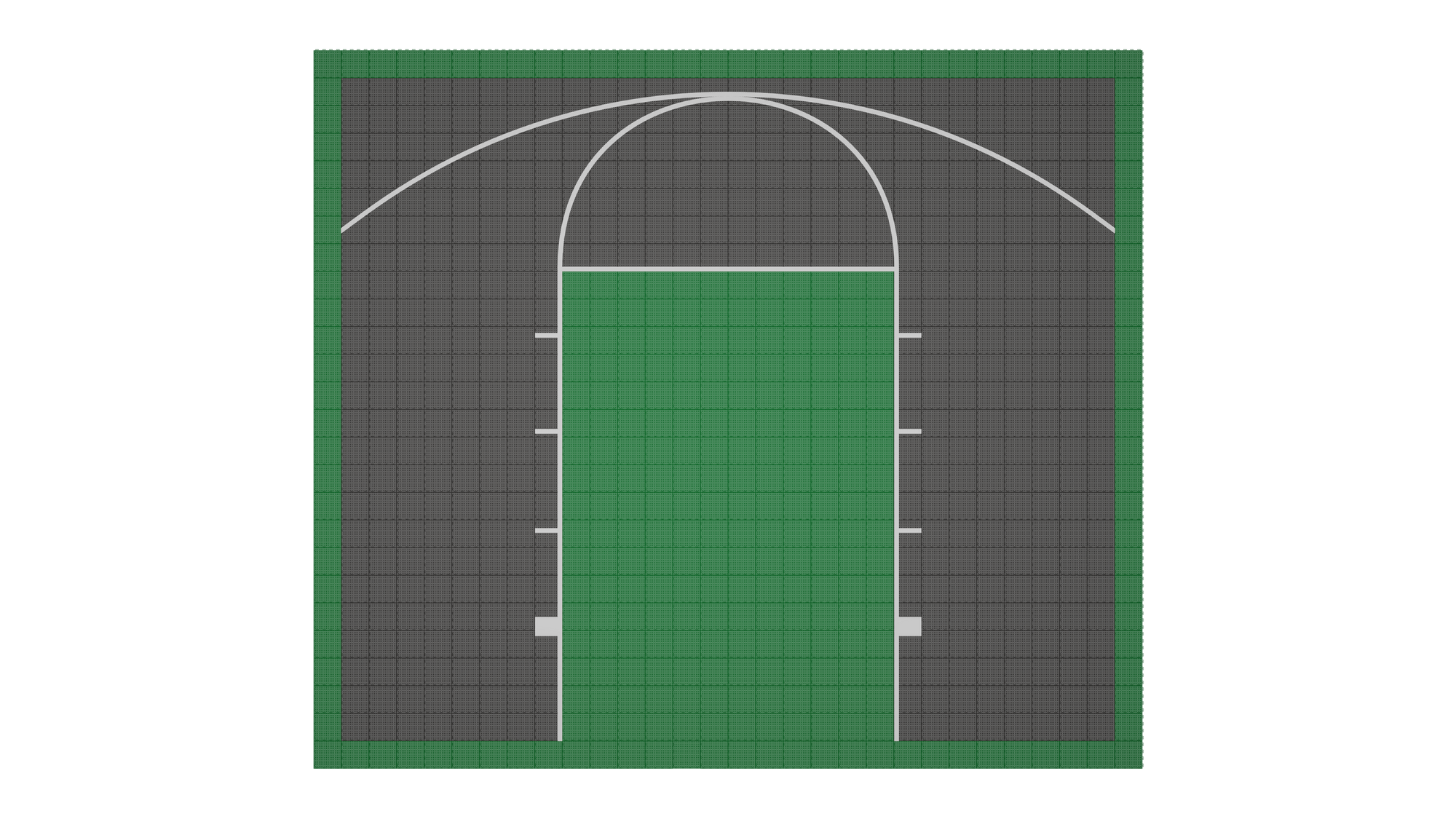 Kit de terrain de basketball - CourtX par SynX