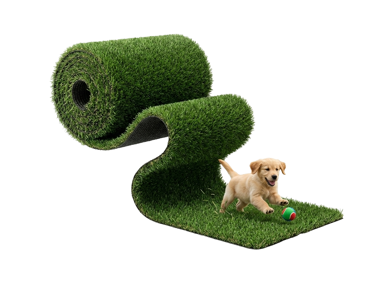 Mirage Artificial Grass (40mm, 55oz) | High-Traffic Turf | Trylawn by SynX | Canada