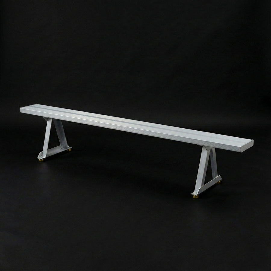 Premium Aluminum Backless Bench Canada sideline seating