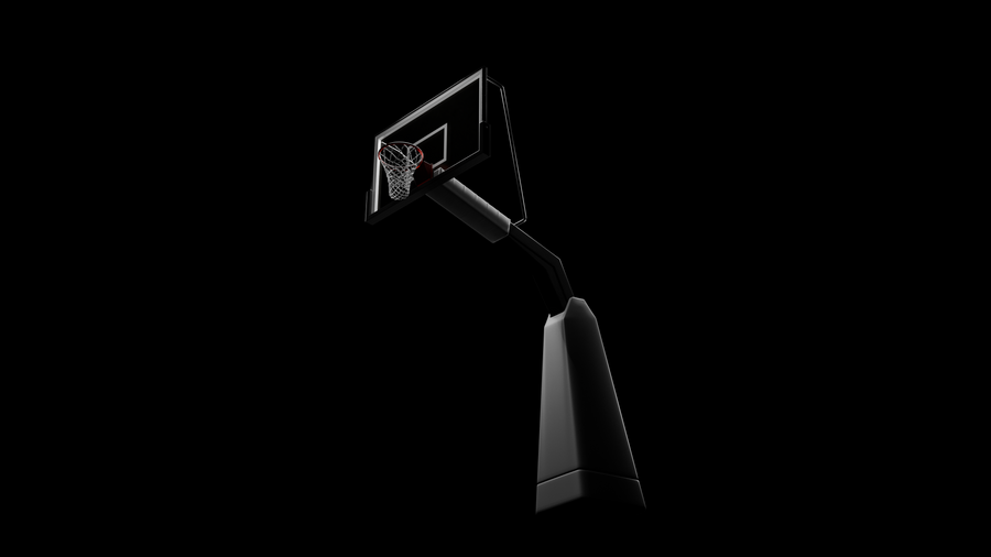 Monster Hooper In-Ground Basketball Hoop | 72×42 Glass Backboard | HoopX | Canada