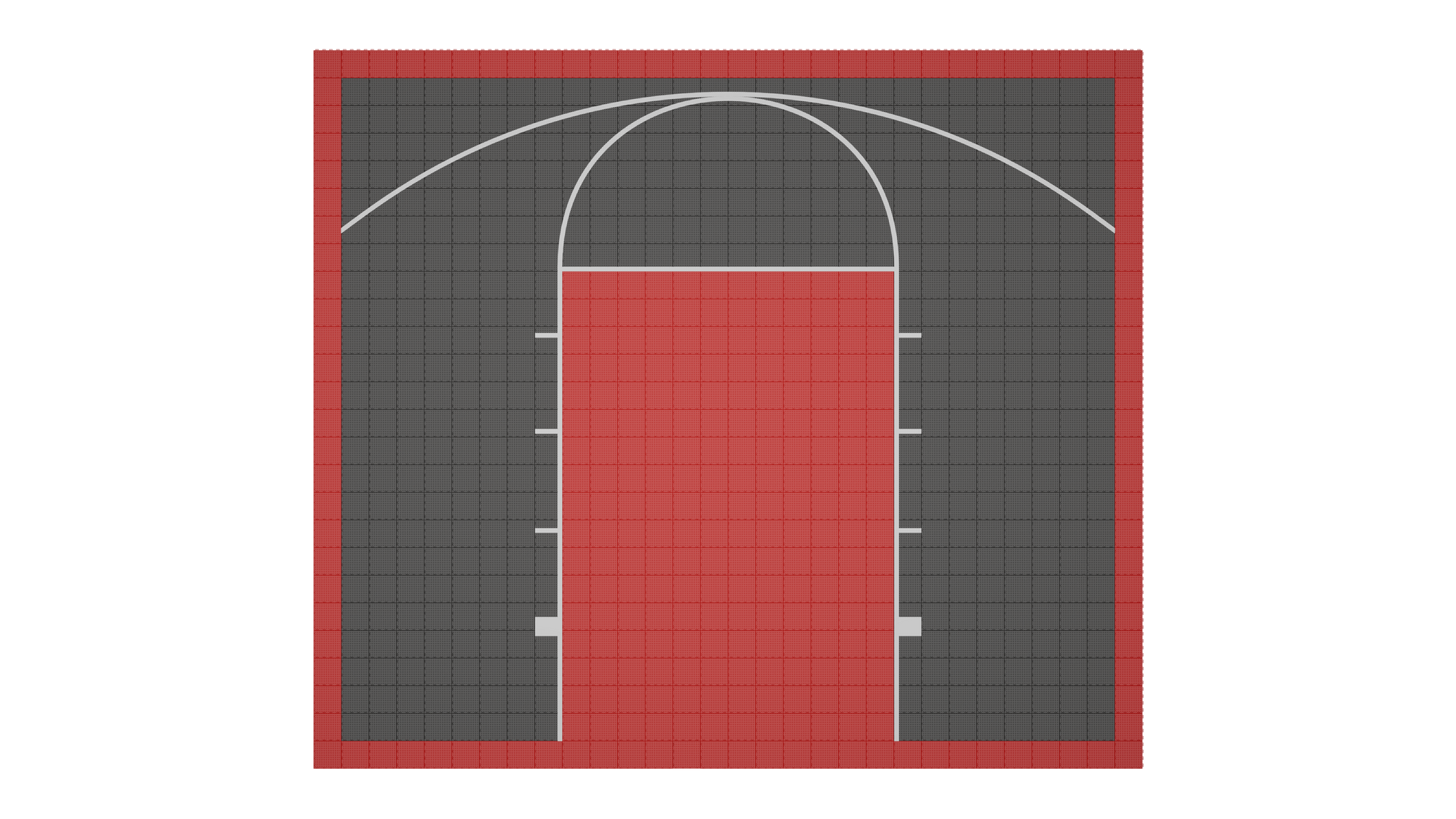 Kit de terrain de basketball - CourtX par SynX