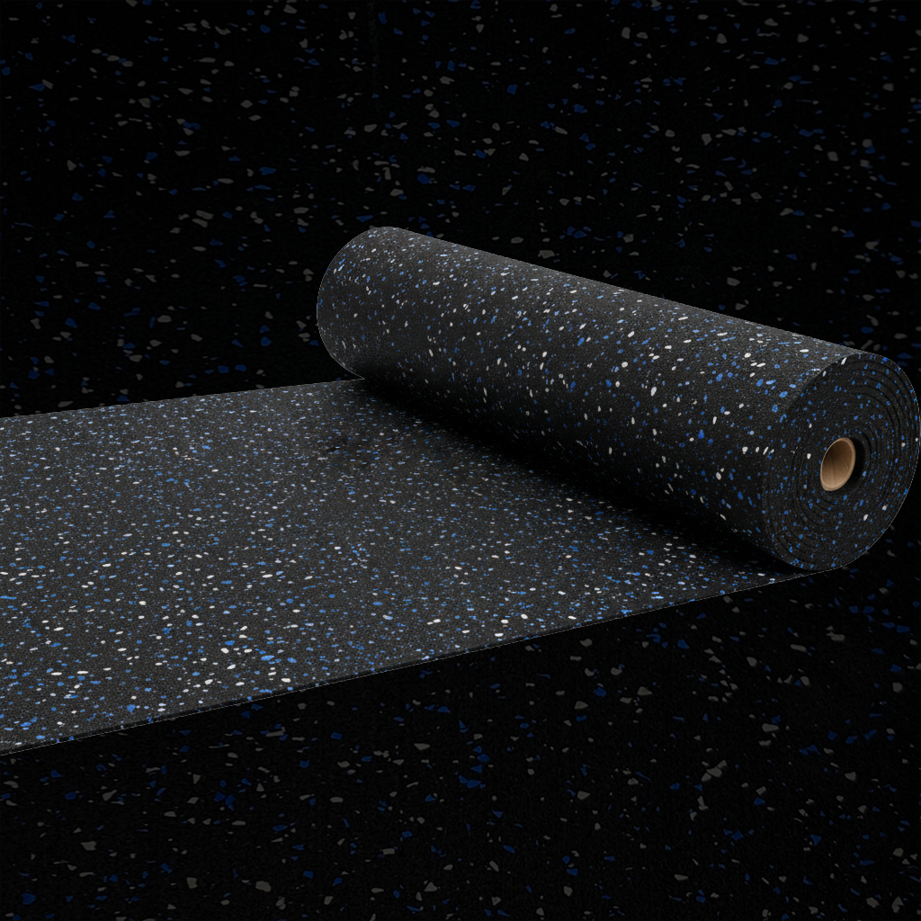 Rouleau de revêtement de sol pour salle de sport