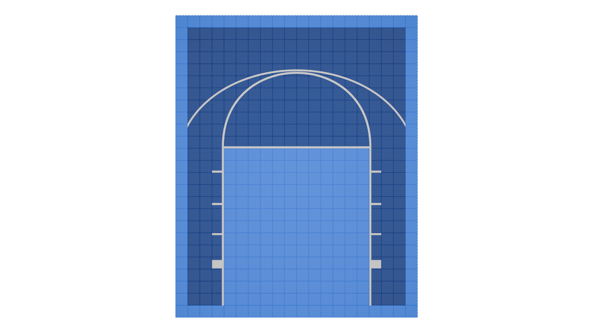 Kit de terrain de basketball - CourtX par SynX