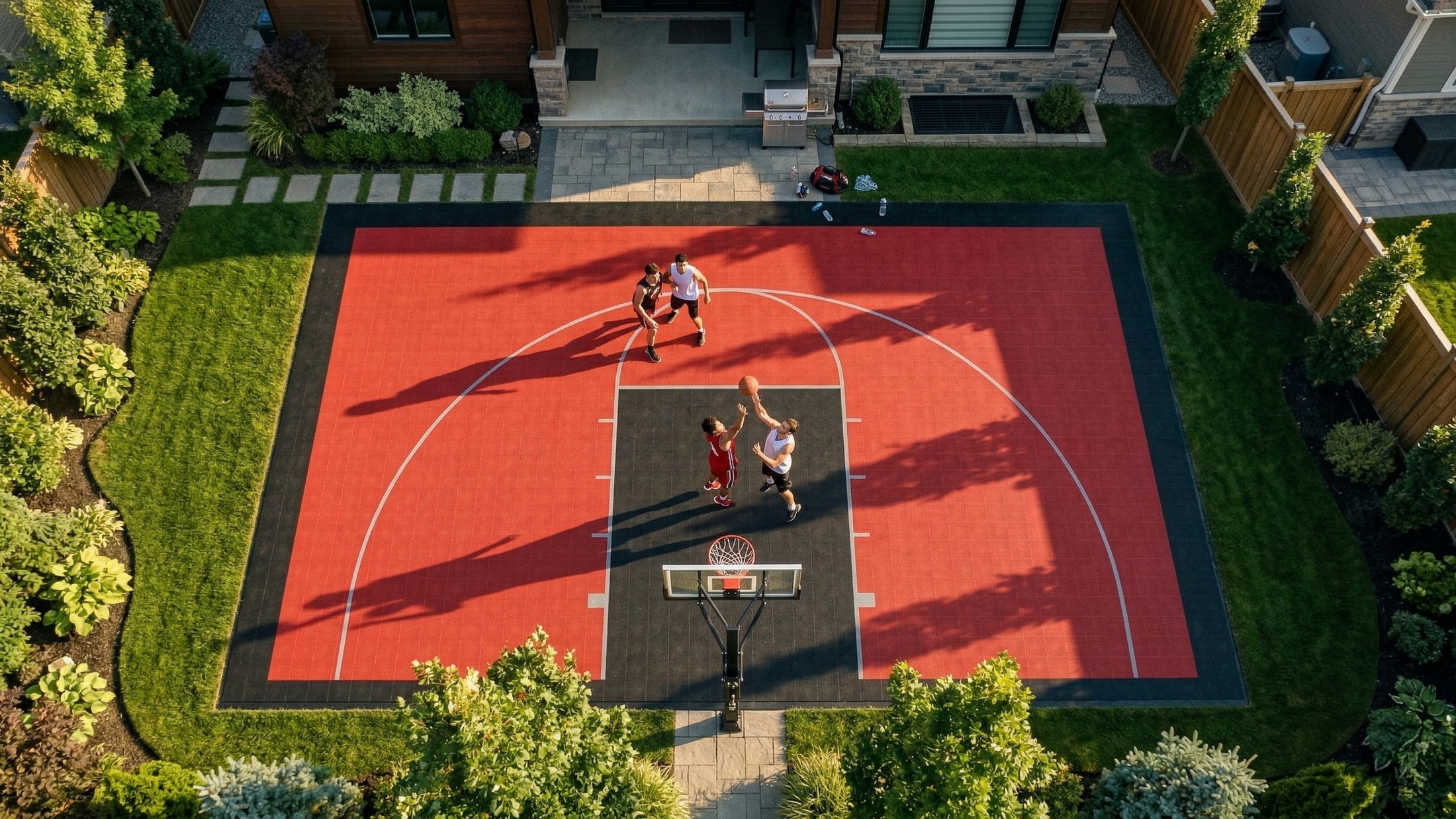 Terrains de jeux extérieurs et dalles de sport haut de gamme CourtX™