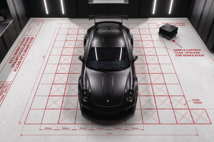 Custom Garage Floor Pattern