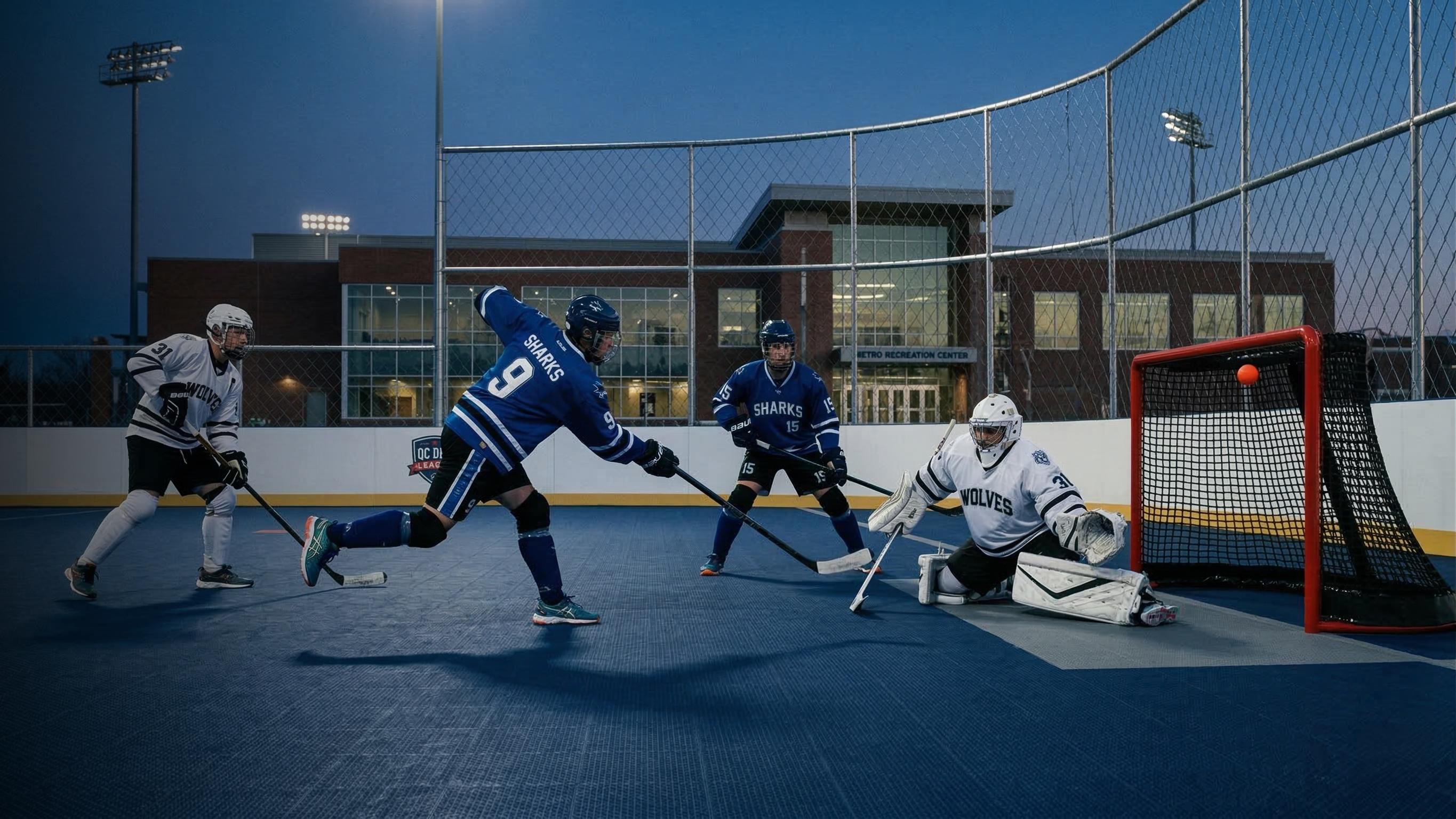 Terrains de dek hockey professionnels au Canada
