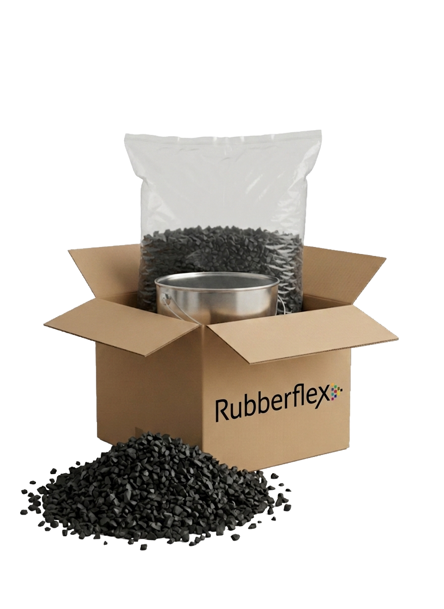 Poured Rubber Canada | EPDM DIY Kit (40 sq ft)