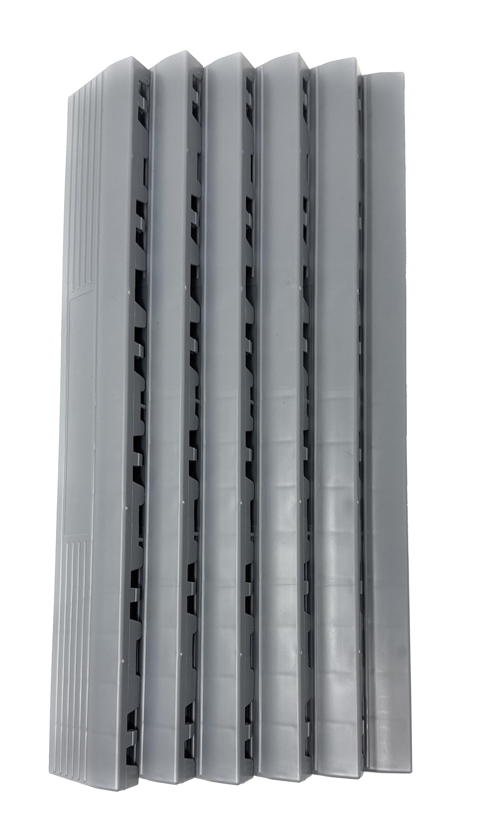 Bordures de sol de garage FX (à picots mâles et à boucles femelles) – Boîte de 6 - Cartrax par SynX