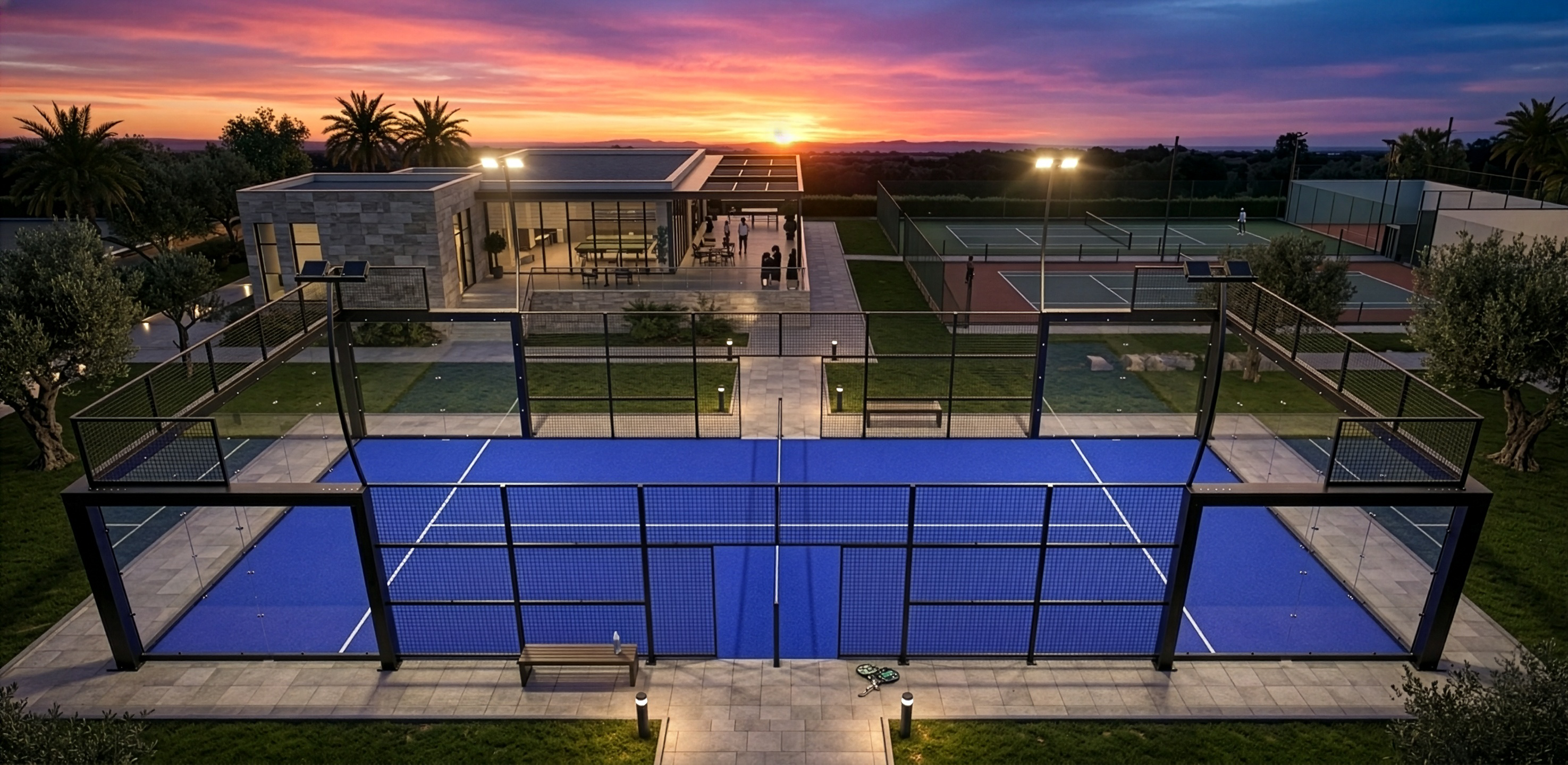 Professional Padel Courts in Canada
