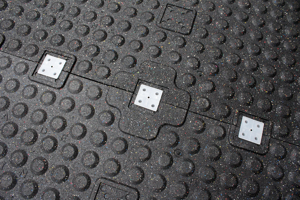 Dalles de fitness (lot de 4) - RubberBox par SynX