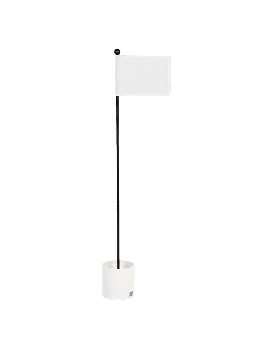 Putting Green Flag Kit (Cup + Flag) | Backyard Golf Accessory | Trylawn by SynX | Canada